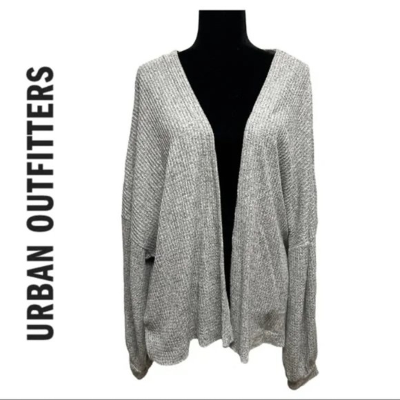 EUC Out From Under x Urban Outfitters Oversized Open Cardigan Size Large - Picture 1 of 5